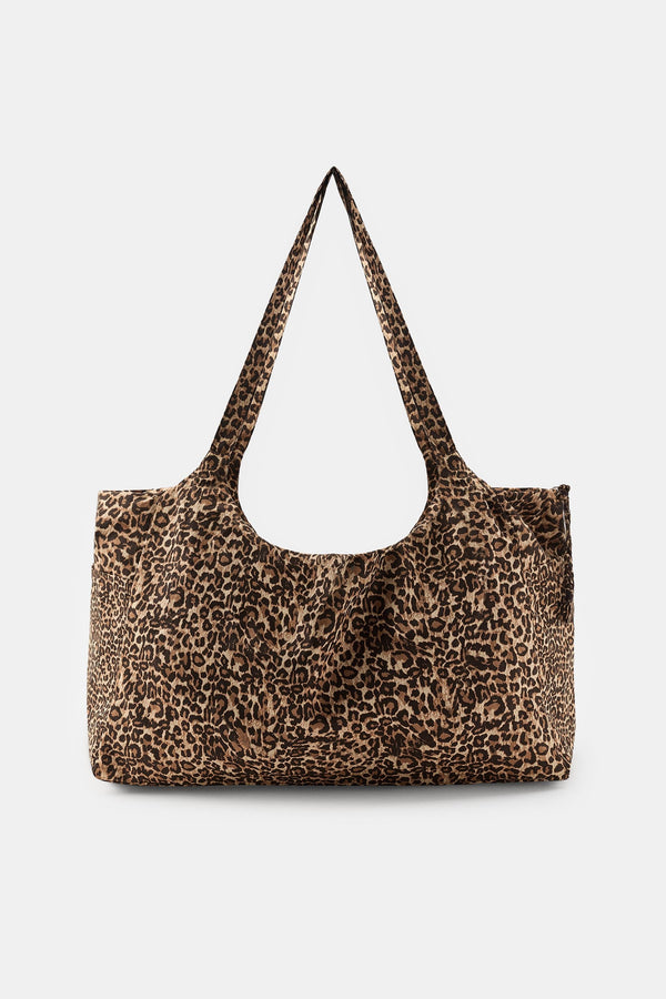 MAXI BOLSA ALGODÓN ESTAMPADO ANIMAL