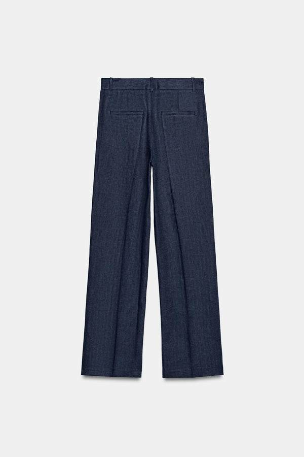 PANTALÓN ESPIGA 100% LINO SET