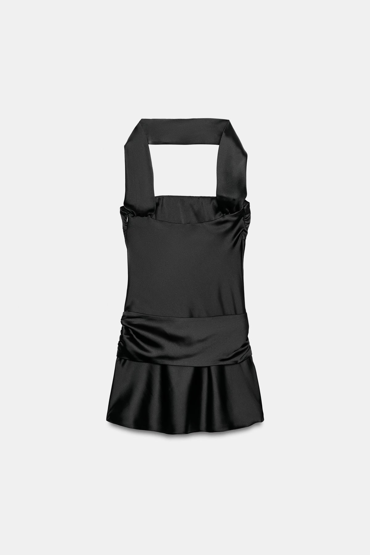 VESTIDO SATINADO FOULARD